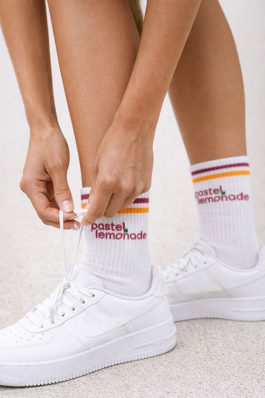 Pastel Lemonade THE OG Socks